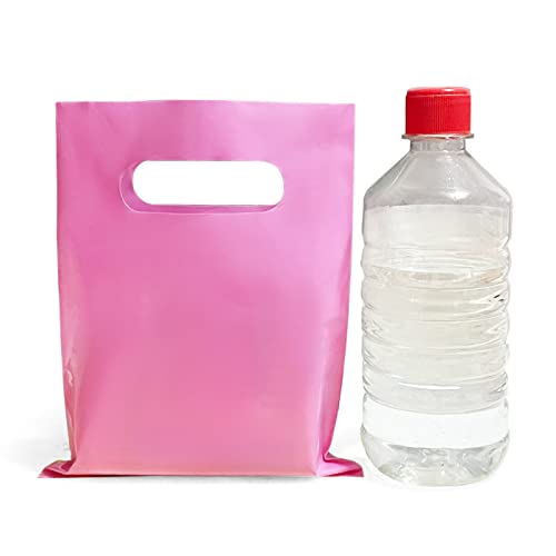 VieFantaisie Plastic Party Favor Small Gift Bags, 100 PCS 6" x 8" Goodie Bags for Kids, Candy Treat Pouches Bulk with Hand...