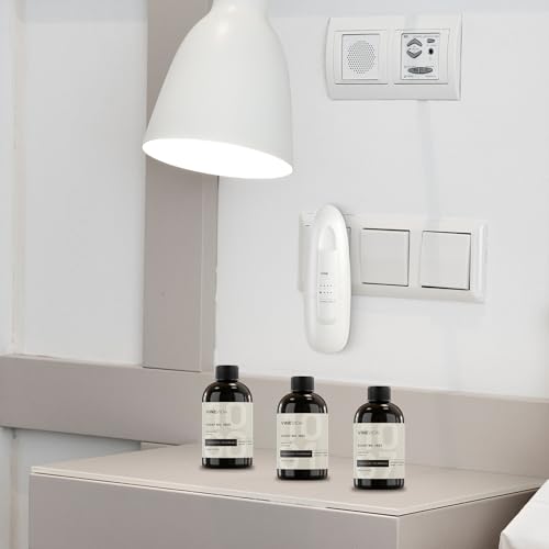 VINEVIDA Studio Waterless Diffuser and 3 Hotel Fragrance Oils - Essential Oil Diffuser for Home - Room Fragrance Air Diffu...