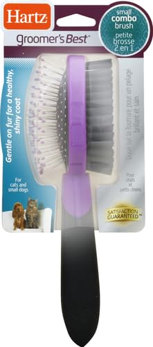 Hartz Grooming Supplies, Groomers Best Combo Brush for Dogs and Professionals 6-in-1 Dog Shampoo and Combo Brush Bundle, G...