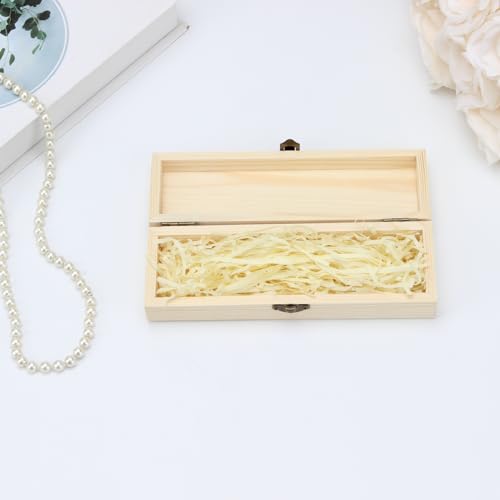KCGANI Pregnancy Test Keepsake Box, Surprise Wooden Pregnancy Announcement Presents Box for Dad Grandparents Husband, Wood...