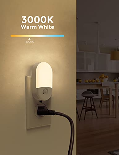 L LOHAS LED Motion Sensor Night Light, 2Pack, Motion Activated Night Light, Night Lights Plug into Wall Motion Sensor, 300...