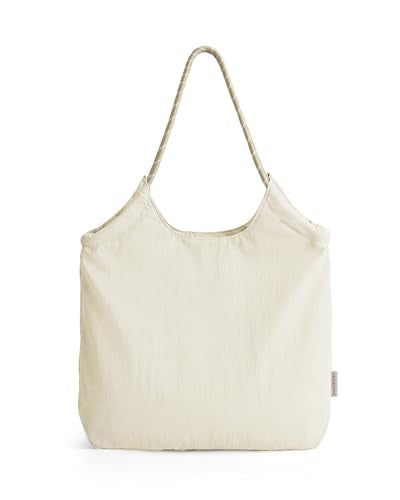 BAGSMART Beach Bags for Women, Beach Tote Bag Beach Bag with Zipper Travel Tote Bag for Women Sandproof Swim Pool Bag | Pa...