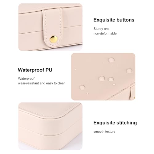 Greenfeather Jewelry Box, Jewelry Organizers and Storage Small Jewelry Boxes for Women Portable Jewelry Organizer Storage ...