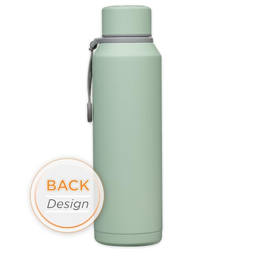Christian Art Gifts Stainless Steel Insulated Double Wall Vacuum Spill-proof Water Bottle for Women: His Mercy Never Fails...