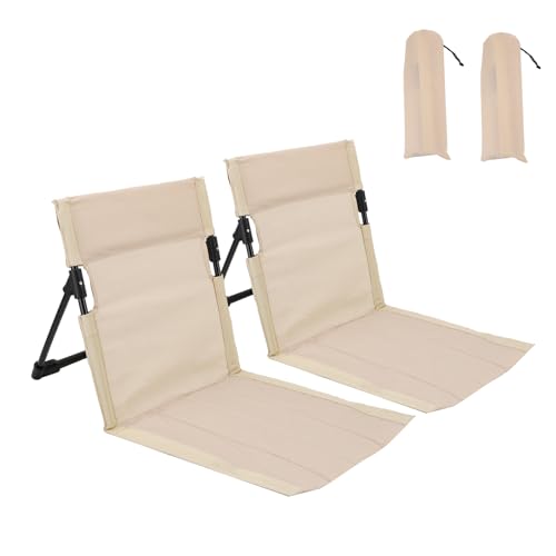 Gugxiom 2 Pcs Foldable Pool Chairs, Portable Outdoor Chair for Poolside, Beach Chairs for Beach Poolside Camping Picnic La...