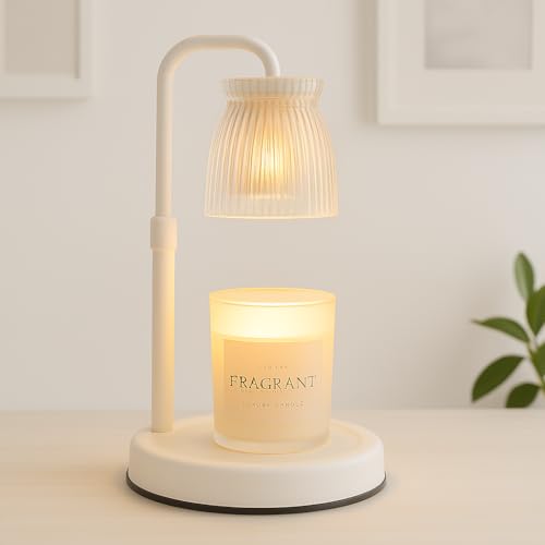 Shering Candle Warmer Lamp with Timer Dimmable, Gift Box, Gifts for Her, Birthday Gifts for Women, House Warming Gift New ...