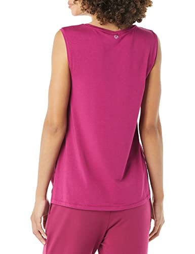 Amazon Essentials Women's Soft Cotton Relaxed-Fit Workout Tank Top (Available in Plus Size)