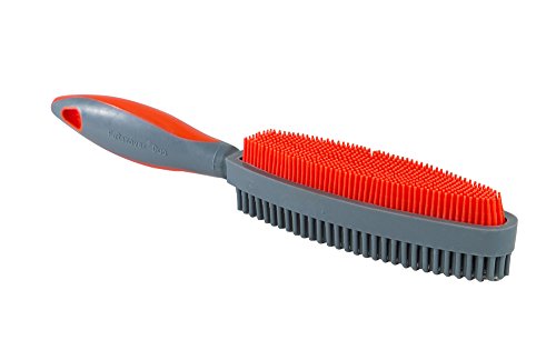 FURemover Duo Pet Hair Rubber Brush, Dual Sided to Easily Remove Fur and Lint from Clothing and Upholstery, Thick Bristles...