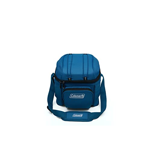 Coleman Chiller Insulated Soft Cooler, Leakproof 9/16/30 Can Cooler with 12+ Hour Ice Retention, Made with Recycled Materi...