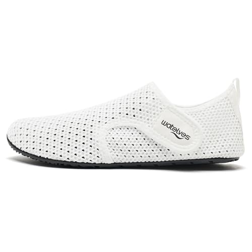 WateLves Water Shoes for Women Men Swim Beach Aqua Socks Quick Dry Barefoot House Slippers Travel Shoes with Adjustable Ma...
