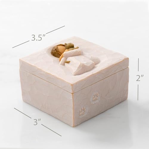 Willow Tree Comfort, sculpted hand-painted Keepsake Box