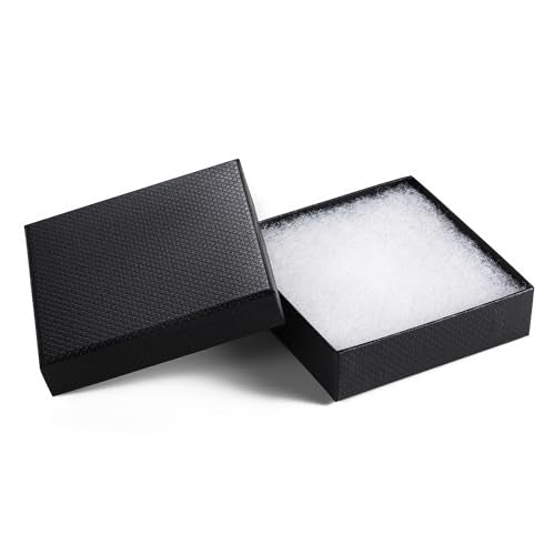 GEFTOL Jewelry Gift Boxes 20 Pack 3.5x3.5x1 Inch Cardboard Jewelry Boxes,Small Gift Boxes for Jewelry Earrings Necklaces H...