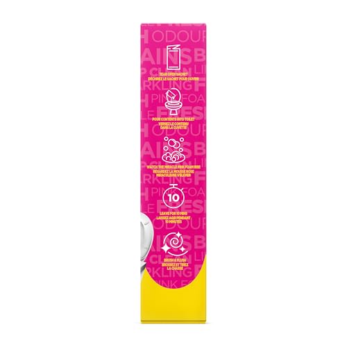 Stardrops - The Pink Stuff - The Miracle Power Foaming Toilet Cleaner - 2 Treatments - Self Activating Pink Foam Pack of 1...