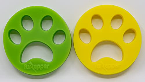 FurZapper Pet Hair Remover for Laundry, 2 Pack - Reusable Dog & Cat Hair Remover Tool As Seen on Shark Tank - Removes Pet ...