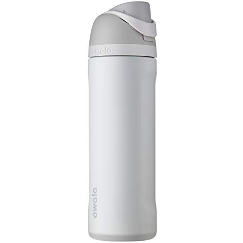 Owala FreeSip Insulated Stainless Steel Water Bottle with Straw, BPA-Free Sports Water Bottle, Great for Travel, 24 Oz, Sh...