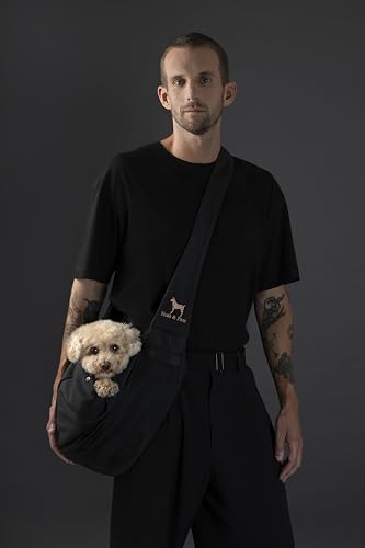 Noah & Paw Dog Sling Carrier for Small Dogs 5-18lb, Dog Sling for Small Dogs and Cats, Dog Carrier with Adjustable Padded ...