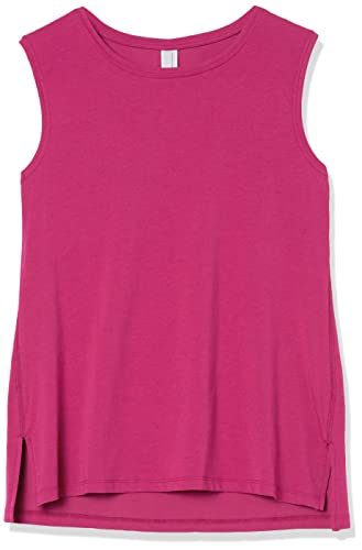Amazon Essentials Women's Soft Cotton Relaxed-Fit Workout Tank Top (Available in Plus Size)