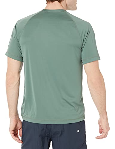 Amazon Essentials Men's Slim-Fit Short-Sleeve Quick-Dry UPF 50 Swim Tee