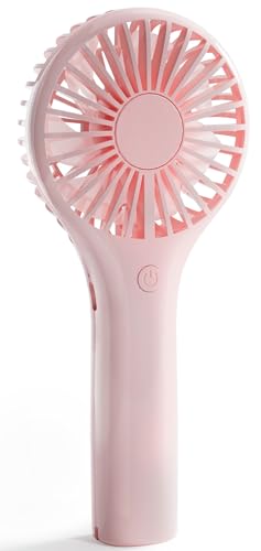 Edvision Portable Mini Fan - Powerful Personal Handheld Fan with 3 Speeds, Cute and Small, USB Rechargeable for Travel/Las...
