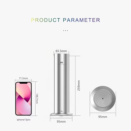 Electric Waterless Essential Oil Diffuser Starter Kit - Covers Up to 1000 Sq Ft - Essential Oil Diffuser for Large Rooms -...