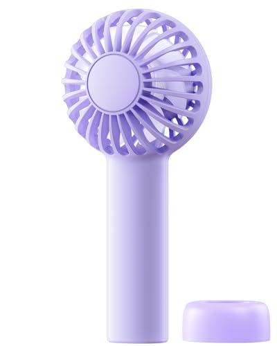 SWEETFULL Mini Portable Fan - Rechargeable Handheld Fan, 3 Speeds Personal Small Hand Gifts for Travel Essentials, Lash, M...