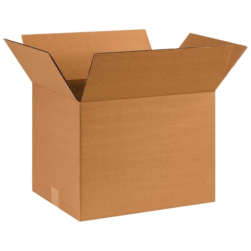 Partners Brand 16x12x12 Corrugated Cardboard Boxes, 16"L x 12"W x 12"H, Pack of 25 | Shipping, Packaging, Moving, Storage ...