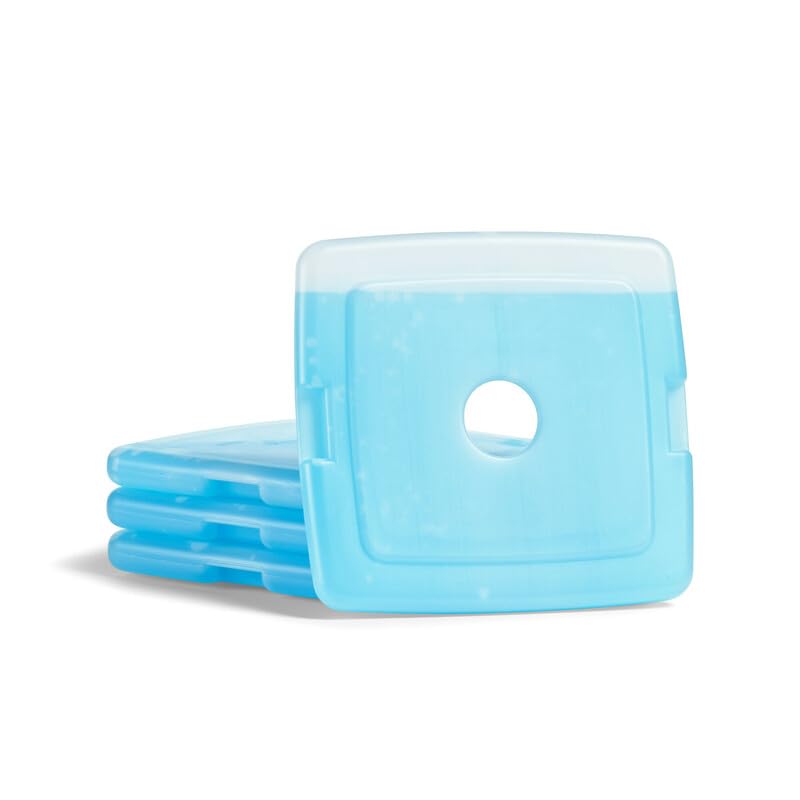 Cool Coolers by Fit + Fresh, Reusable & Long-Lasting Slim Ice Packs, Cold Packs for Lunch Boxes, Ice Packs for Lunch Bags,...