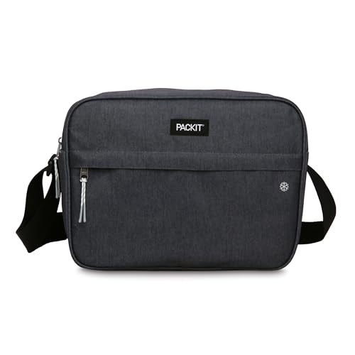 PackIt Freezable Zuma Can Cooler, Built with EcoFreeze Technology, Collapsible, Reusable, Zip Closure with Adjustable Shou...