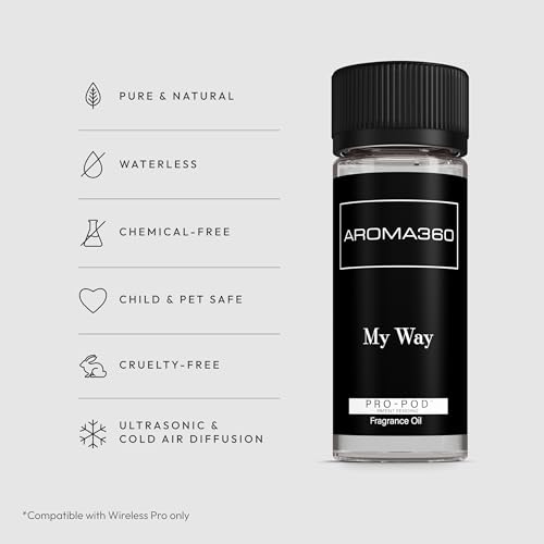 Aroma360 | My Way Pro-Pod Oil Blend | Luxury Hotel Inspired Diffuser Scent | Aromatherapy Scent Diffuser Oil | Tuscan Leat...