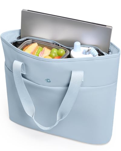 GLORIEROO 2-in-1 Cooler Bags Insulated for Women, Insulated Tote with 15.6‘’Laptop Compartmen for Work, Nurse, Outdoor