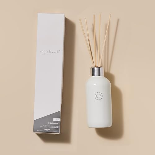 Capri Blue Volcano Reed Diffuser Set - Includes Reeds, Fragrance Oil, and Glass Bottle - Luxury Scented Reed Diffusers for...