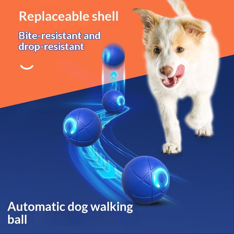 Dog Toy Rolling Electric Jumping Pet Ball