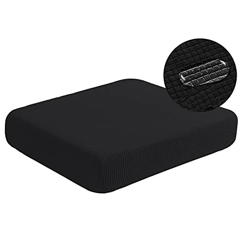 SICHOWEL Water-Repellent Sofa Cushion Covers Jacquard High Stretch Fabric Chair Cushion Furniture Protector for Living Roo...