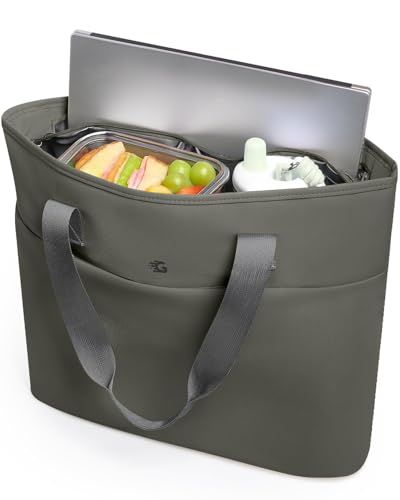 GLORIEROO 2-in-1 Cooler Bags Insulated for Women, Insulated Tote with 15.6‘’Laptop Compartmen for Work, Nurse, Outdoor