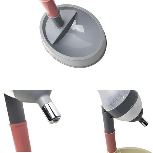 NACOCO Pet Standing Water Dispenser Cat Dog Standing Bowl with Detachable Pole Automatically Feeding Water Height Adjustab...