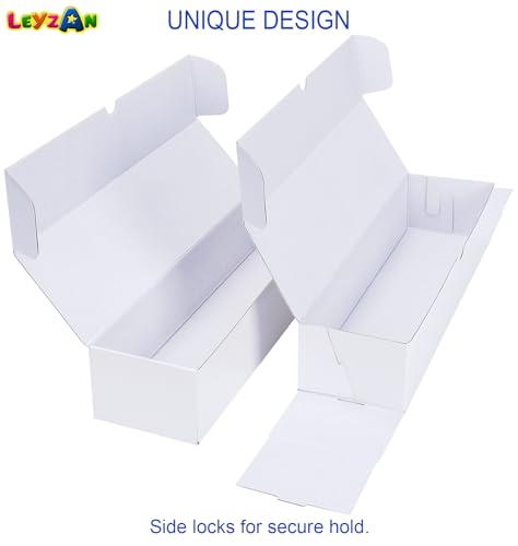 Leyzan Trading-Card Storage Box, 8-Pack • 1000 Count Corrugated Cardboard Storage Box with dividers & labels for TCG/Magi...