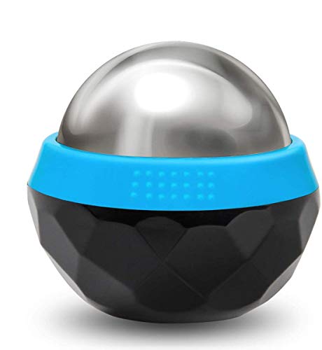 Coolrunner Cold Massage Roller Ball, Cryosphere Cold Massage Ball- Heat Therapy & Cold Therapy Relief with Cold Gel Core- ...