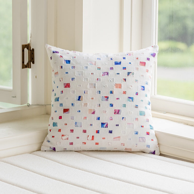 American-style Yarn-dyed Jacquard Minimalist Model Room Showroom Decor