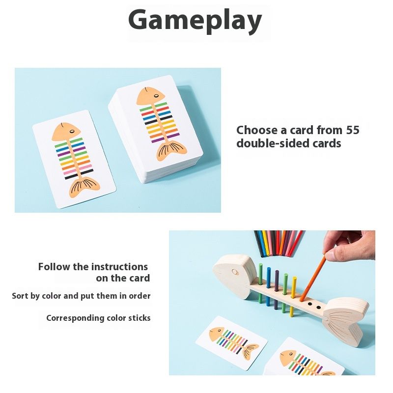 Color Cognitive Pairing Baby Early Education Fine Motor Training Toys