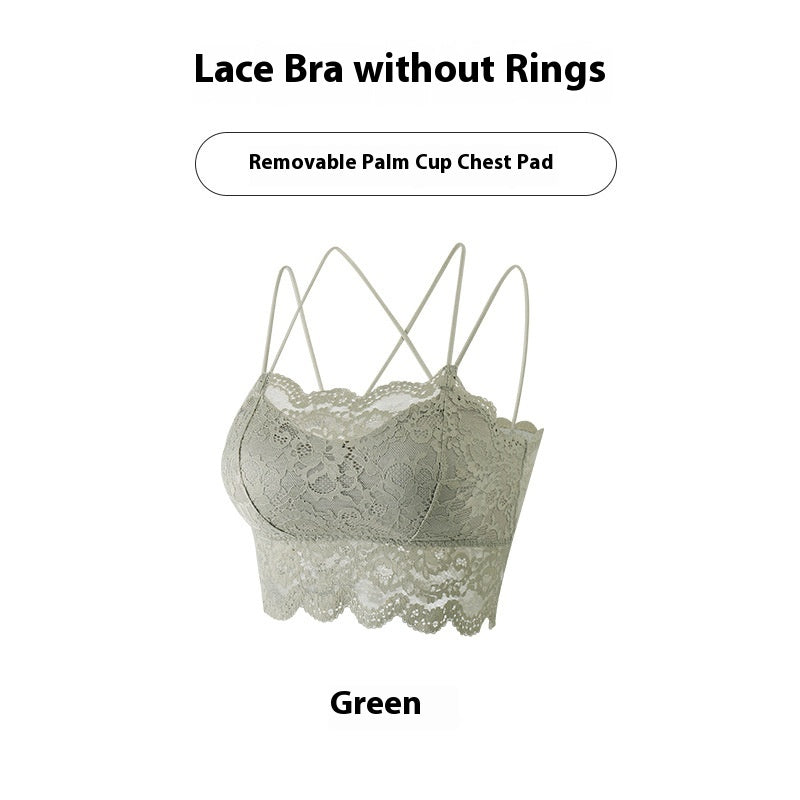 Summer Lace Tube Top Sexy Beauty Back Camisole