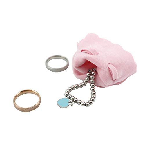 GBSTORE 10 Pcs Velvet Drawstring Bags Jewelry Gift Calabash Pouches for Storage Necklace Bracelet Earrings Headphones Watc...