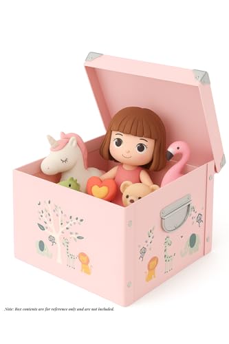 GroWings Baby Keepsake Box - Large Memory Storage for Newborns, Suitable for Boys and Girls, Strong, Durable, and Collapsi...