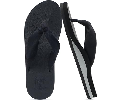 KuaiLu Flip Flops for Women with Arch Support Yoga Mat Comfortable Summer Beach Walking Thong Cushion Sandals Slip On Indo...