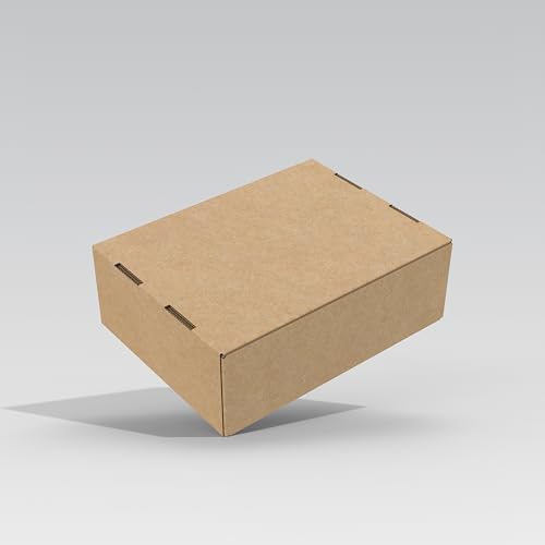 easycustomerlee 12x9x4 Small Shipping Boxes Set of 20 Brown Corrugated Cardboard Mailer Boxes for Packaging Small Business...