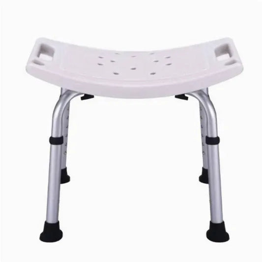 360° Rotatable Adjustable Aluminum Shower Stool Bath Seat