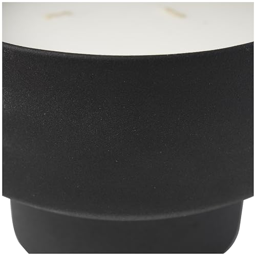 Deco 79 Metal Decorative Candle Campfire Scented Matte 50 oz 3 Wick Aromatherapy Candle with White Wax, Wax Aromatherapy C...