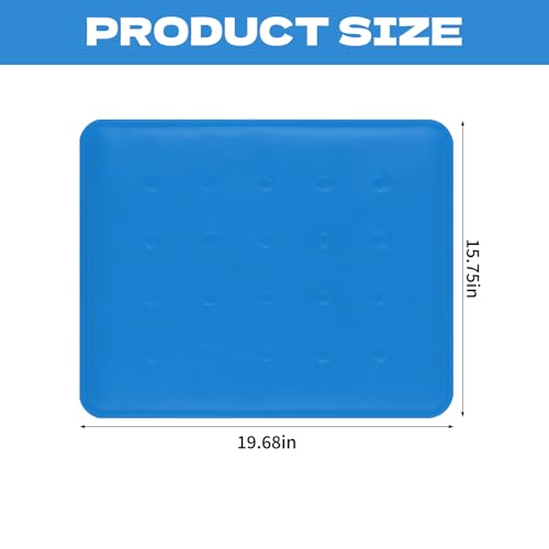 3 PCS Reusable Freezable Ice Mat for Buffet and Food Trays, Cooling Mat for Cold Serving, Chilling Mat for Charcuterie, Ch...