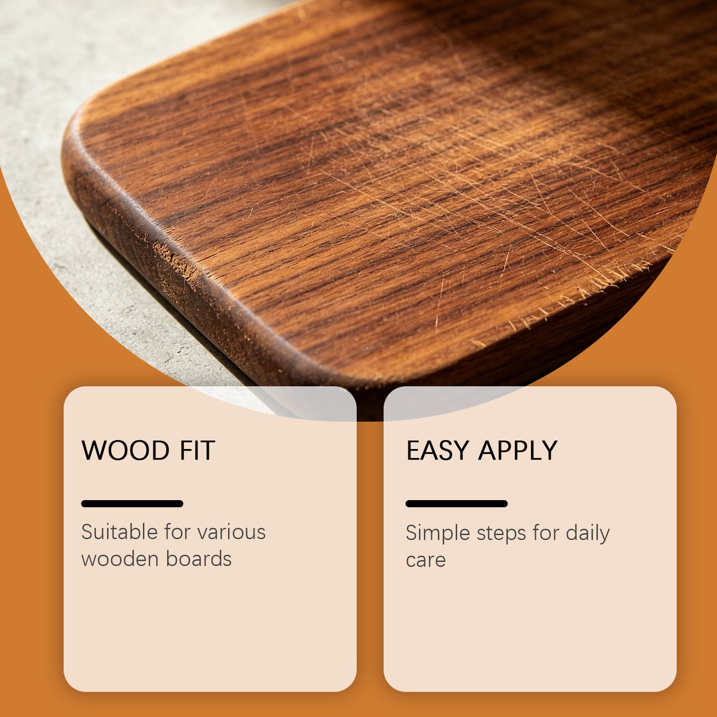 Cutting Board Care Agent Daily Gentle Care Cutting Board Scratch Clean Polishing Brightening Care Solution