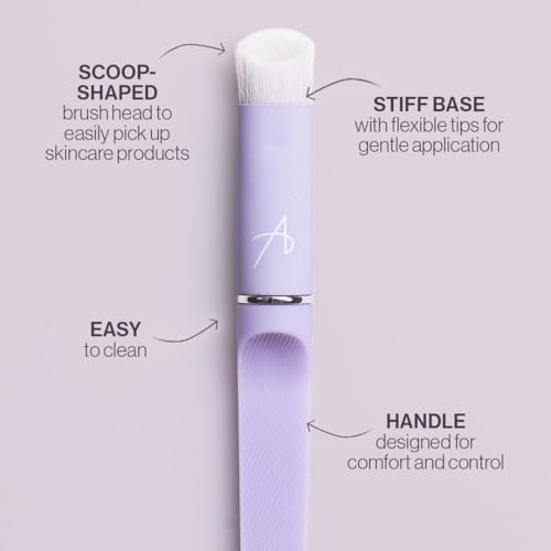 Anisa Beauty Eye Treatment Brush | Professional Skincare Application Tool for Eye Creams, Serums, and Gels | Soft, Vegan &...