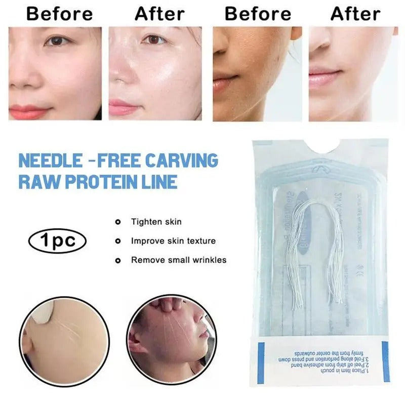 Protein Line Needleless Thread Carving Collagen Gold Thread Beauty